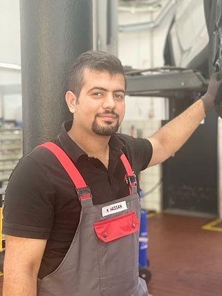 Muhamad Hassan / Abteilung Service/Werkstatt
